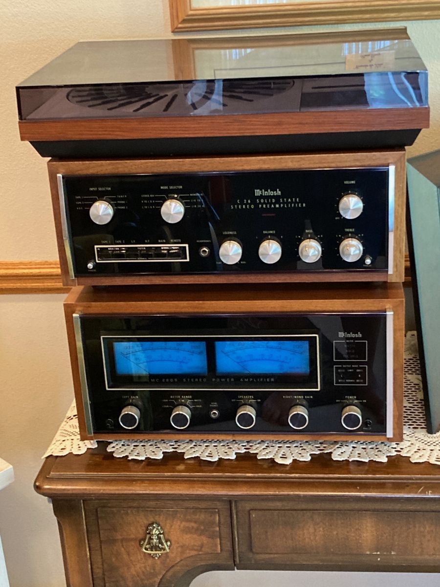 Vintage McIntosh Audio Pre-Amp and Amplifer