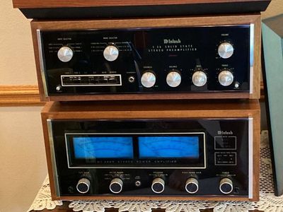 Vintage McIntosh Audio Pre-Amp and Amplifer