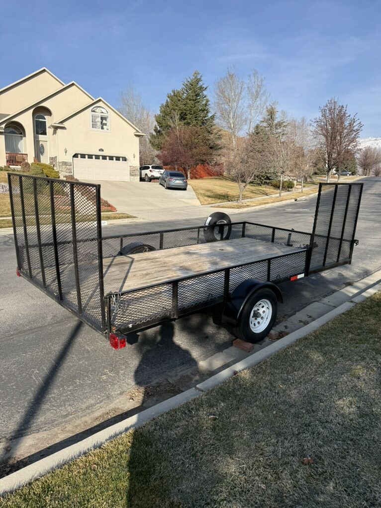 Great 14'x7' Trailer For $1,625 OBO