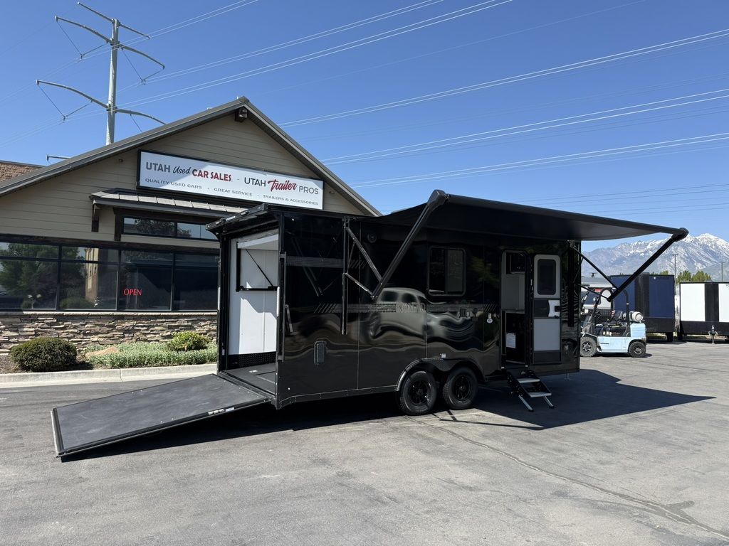 20FK 8.5x20 NOMAD Toy Hauler Travel Trailer Bumper Pull RV Camper Enclosed Stealth 2026