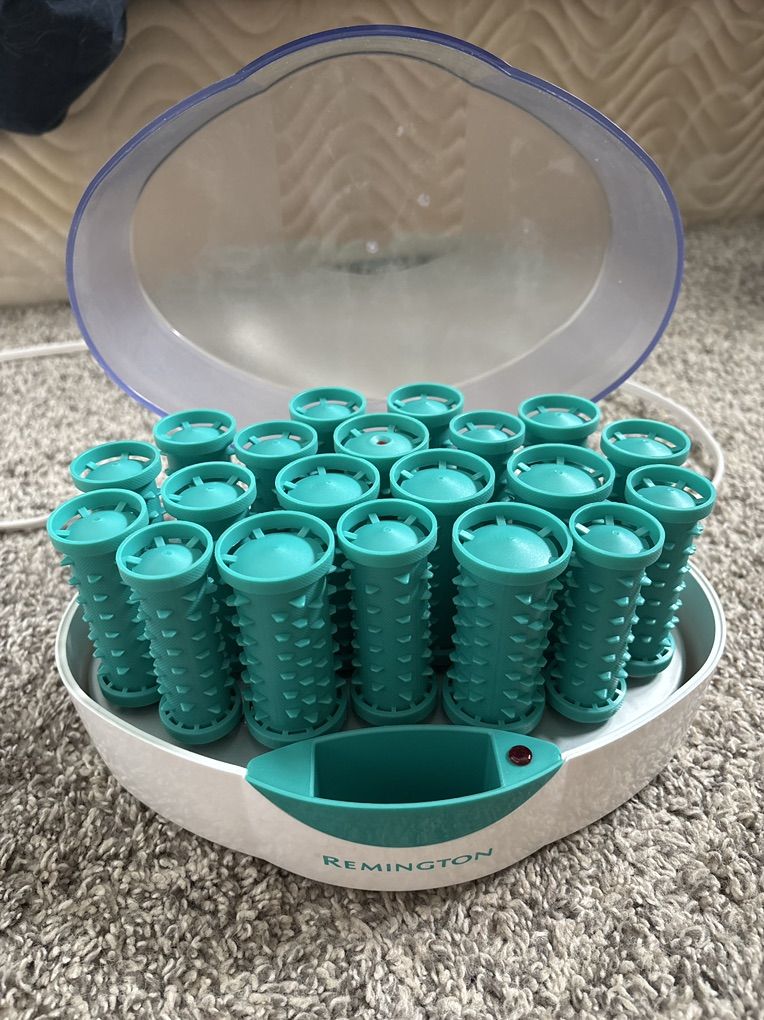 Remington ionic heated hair roller set