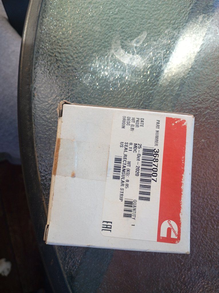 Rectangular Strip Seal for Cummins Engine brand new