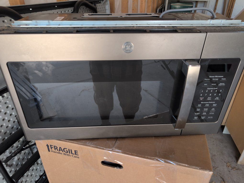 GE over the range microwave