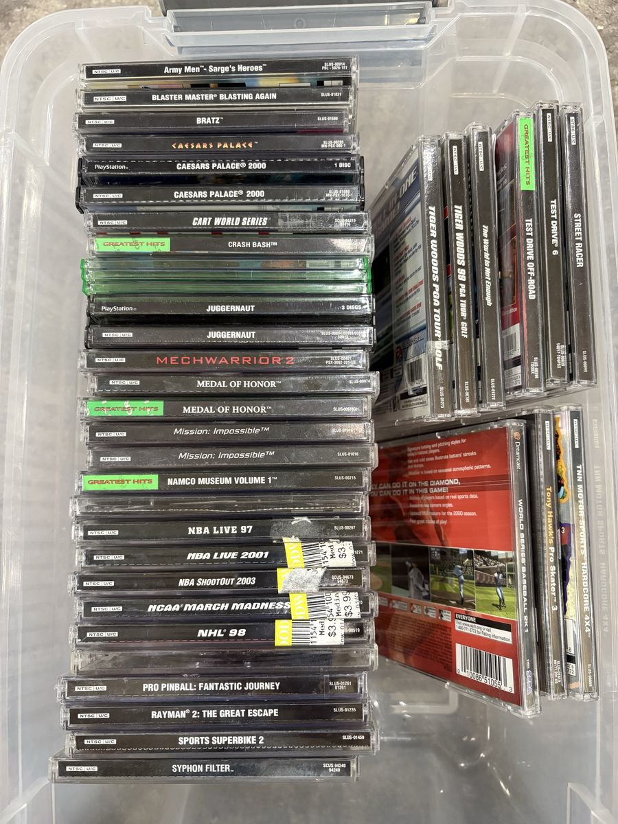 PS1 Games - Please Read Description