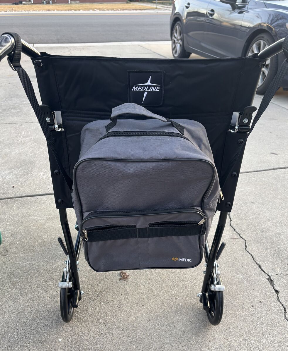 iMedic Wheelchair Storage Transport Bag Backpack Style Travel