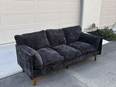 Black couch