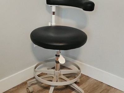 Professional A-dec 422 Dental Assistant Stool/Chair/Seat-Professional Tattoo Artist Chair