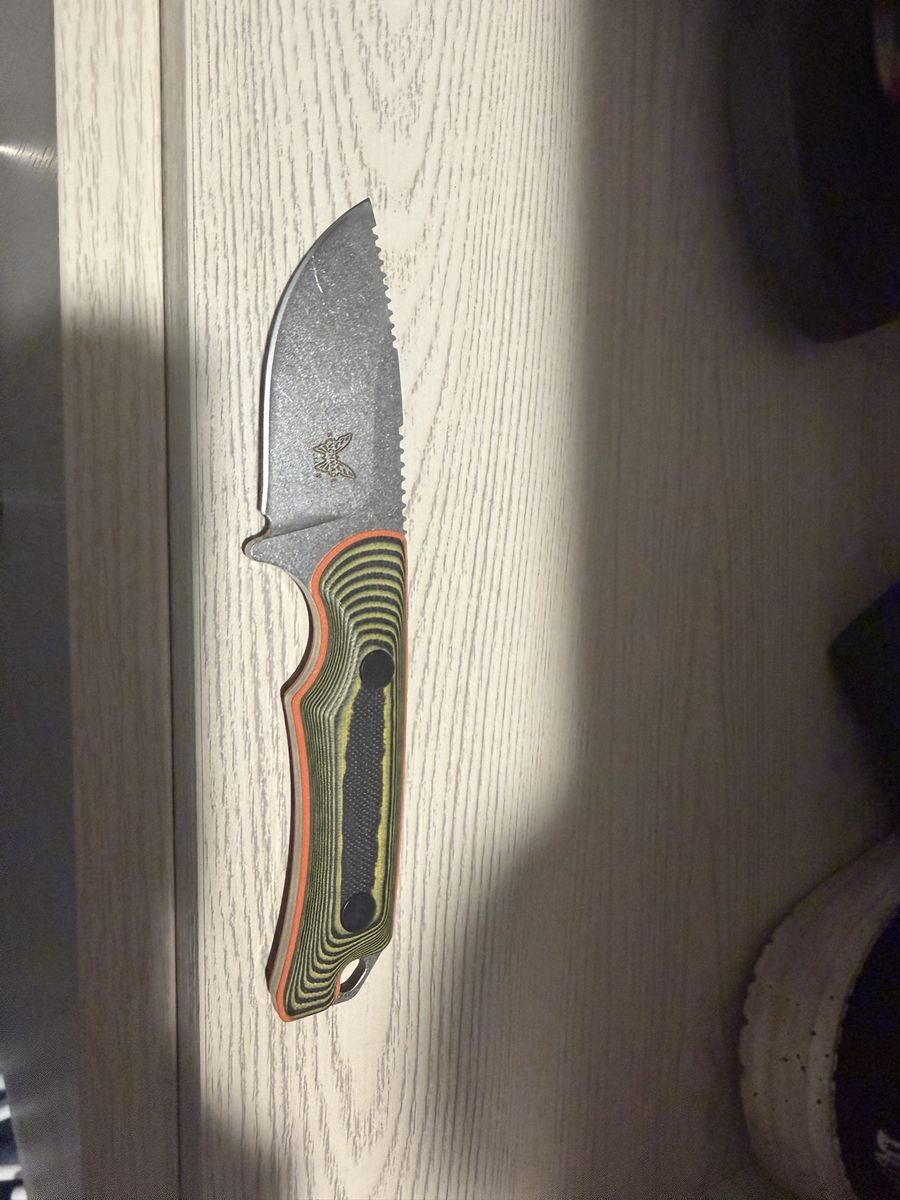 Benchmade Hidden Canyon Hunter Fixed Blade Knife with Kydex Sheath