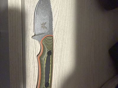 Benchmade Hidden Canyon Hunter Fixed Blade Knife with Kydex Sheath