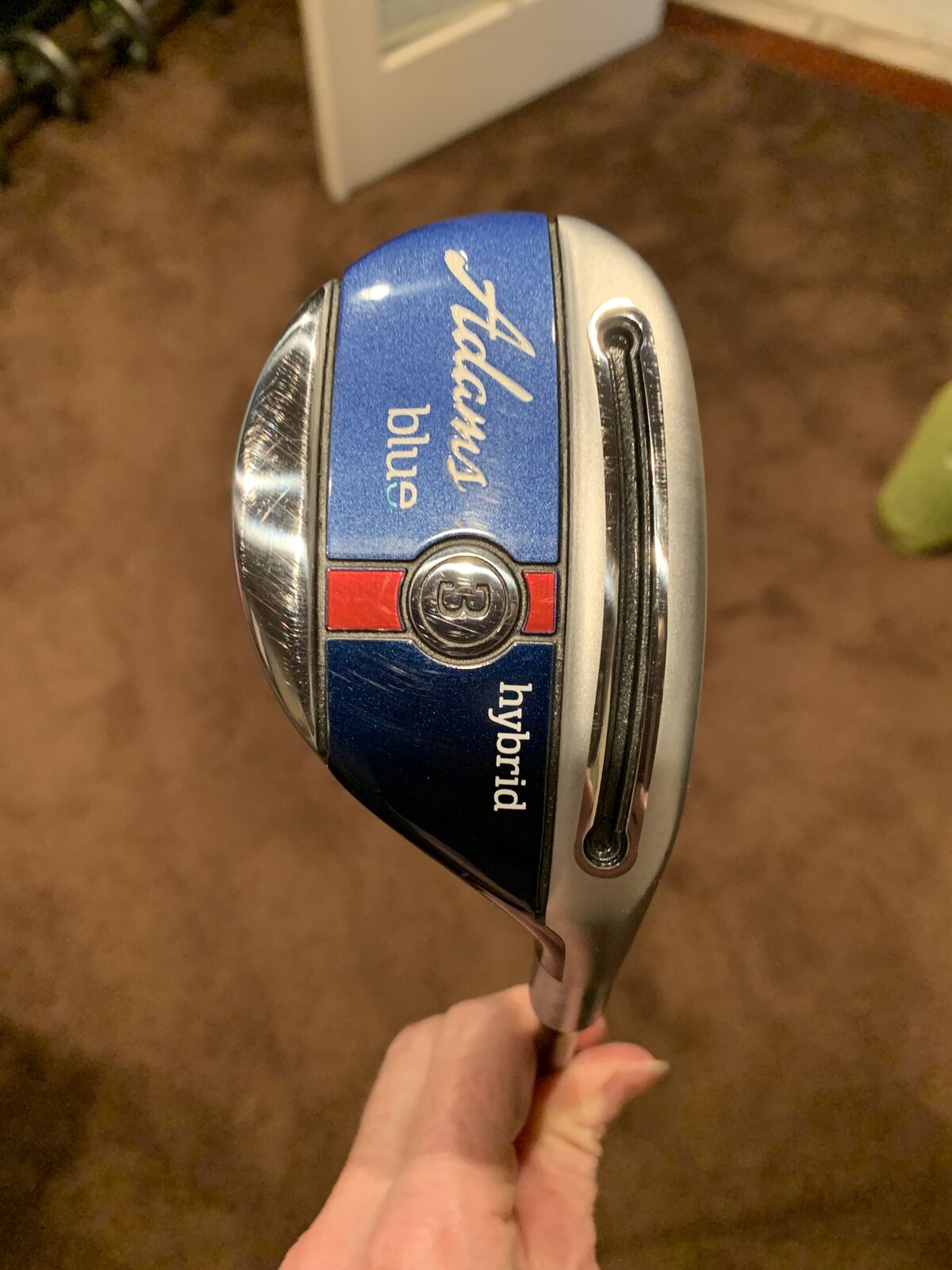 Adams Blue Hybrid 3 with Cover