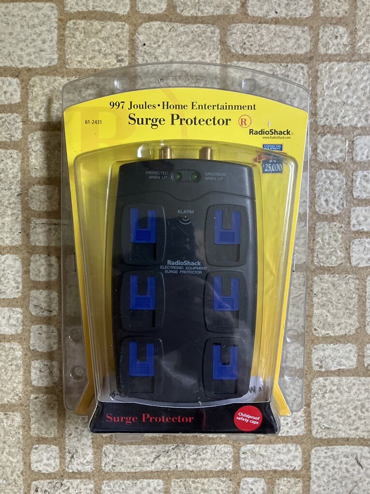 New Radioshack Surge Protector