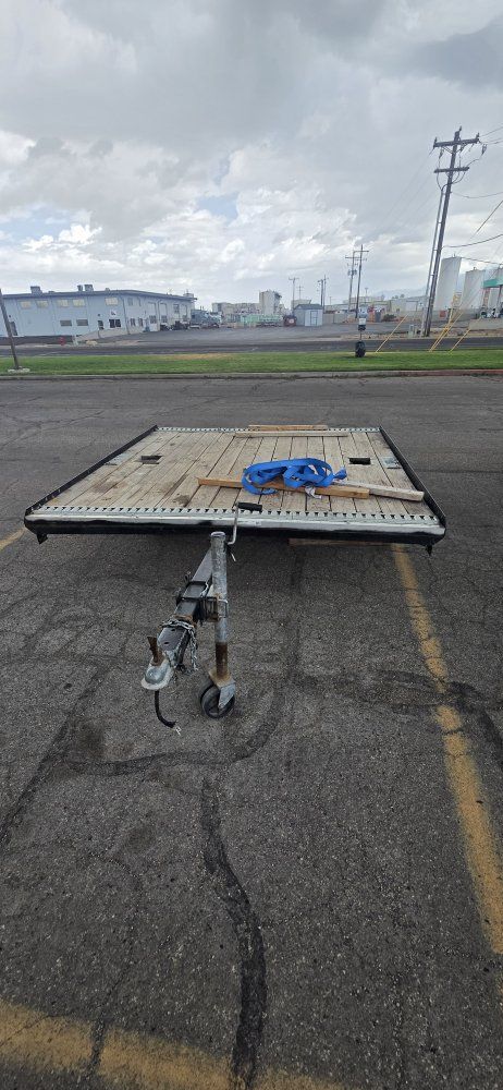 Utility Trailer Flatbed Single Axle