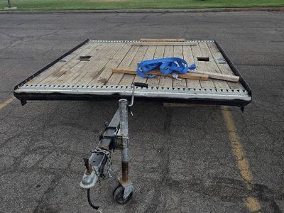Utility Trailer Flatbed Single Axle