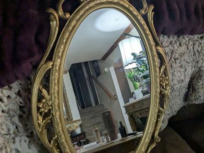 17x26 lovely plastic molded mirror