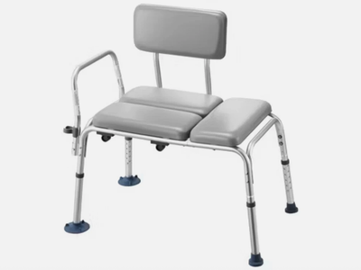 VEVOR Tub Transfer Bench Shower Chair 400lb Capacity Adjustable Bath Seat
