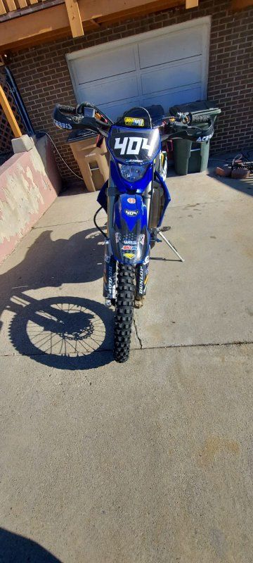 Enduro bike  Yamaha 2008  WR450