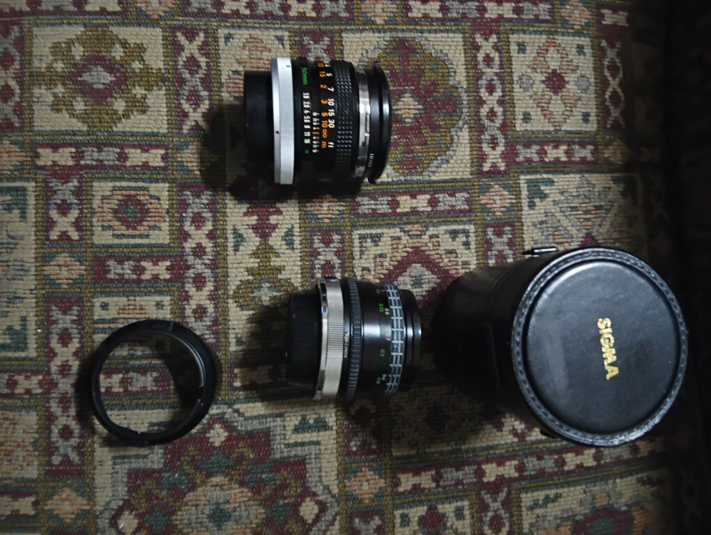 Two Canon 35mm Camera Lenses!