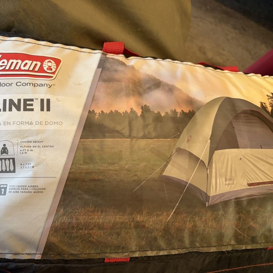 Coleman 4-person Dome Tent,  9’ x 7’