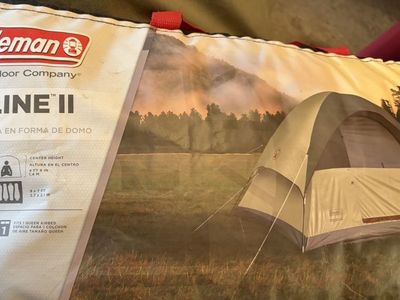 Coleman 4-person Dome Tent, 9’ x 7’