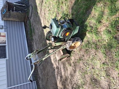 1974 Roto Hoe Diesel Rear Tine Tiller