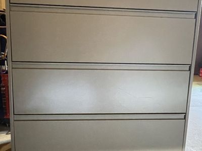 4-Drawer Metal Lateral File Cabinet
