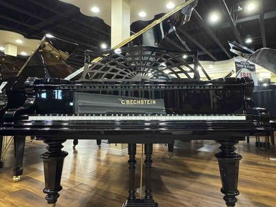 VIDEO OF BEAUTIFUL ANTIQUE GRAND PIANO