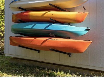 kayak watersport storage rack