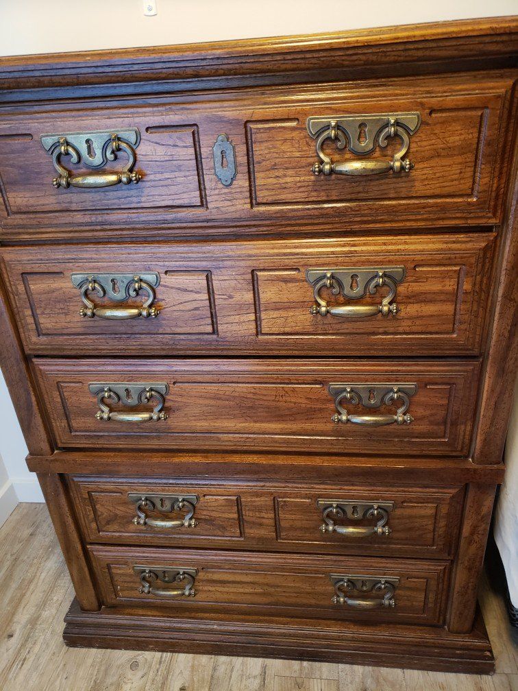 real wood dresser