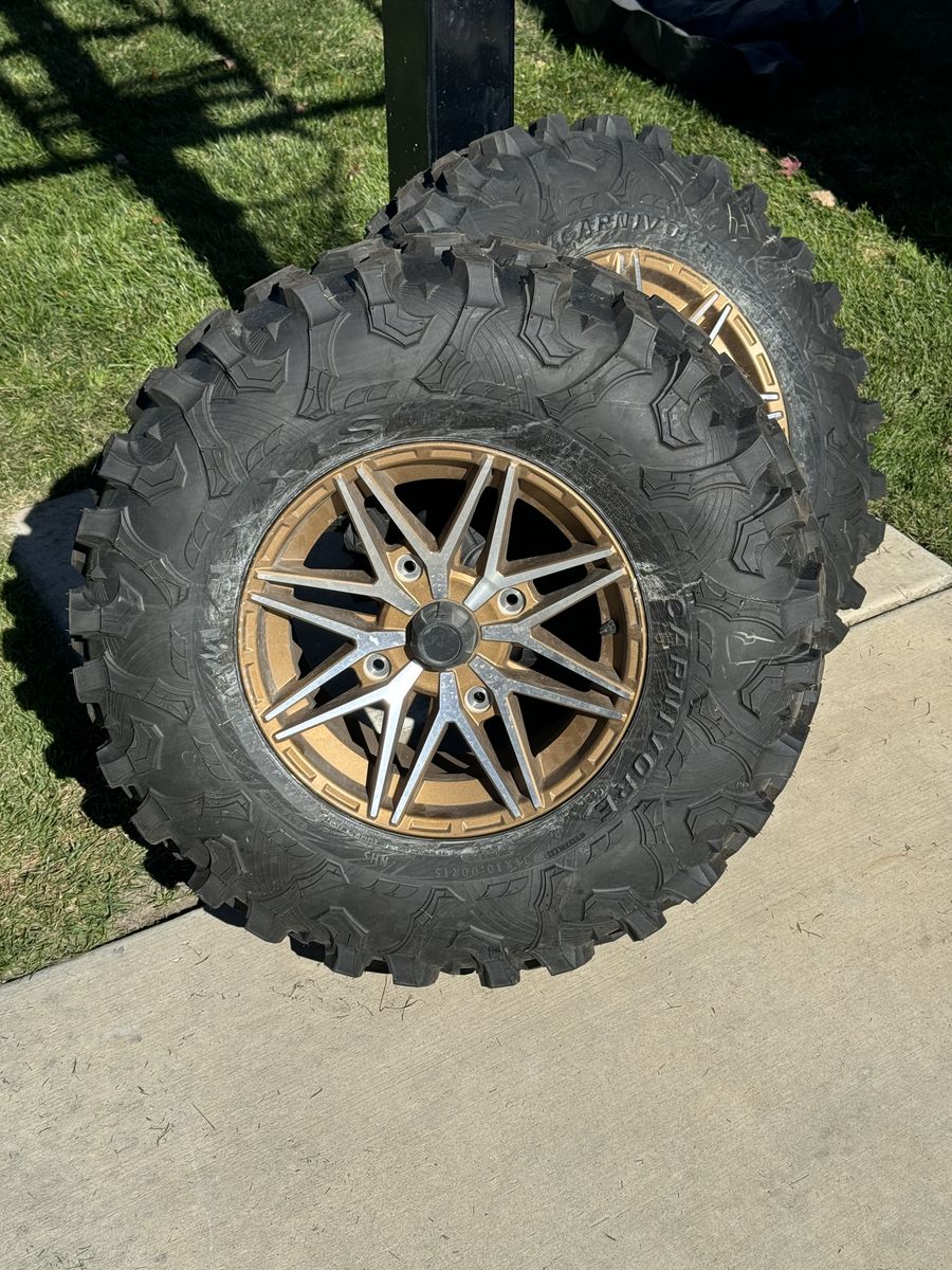 KRX 1000 tires/wheels