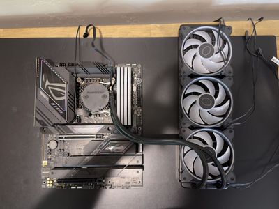 Asus ROG strix + 64Gb ddr5 Corsair 6400mhz + Intel i9 12900k + 360 mm AIO