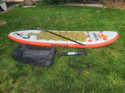paddleboard set up