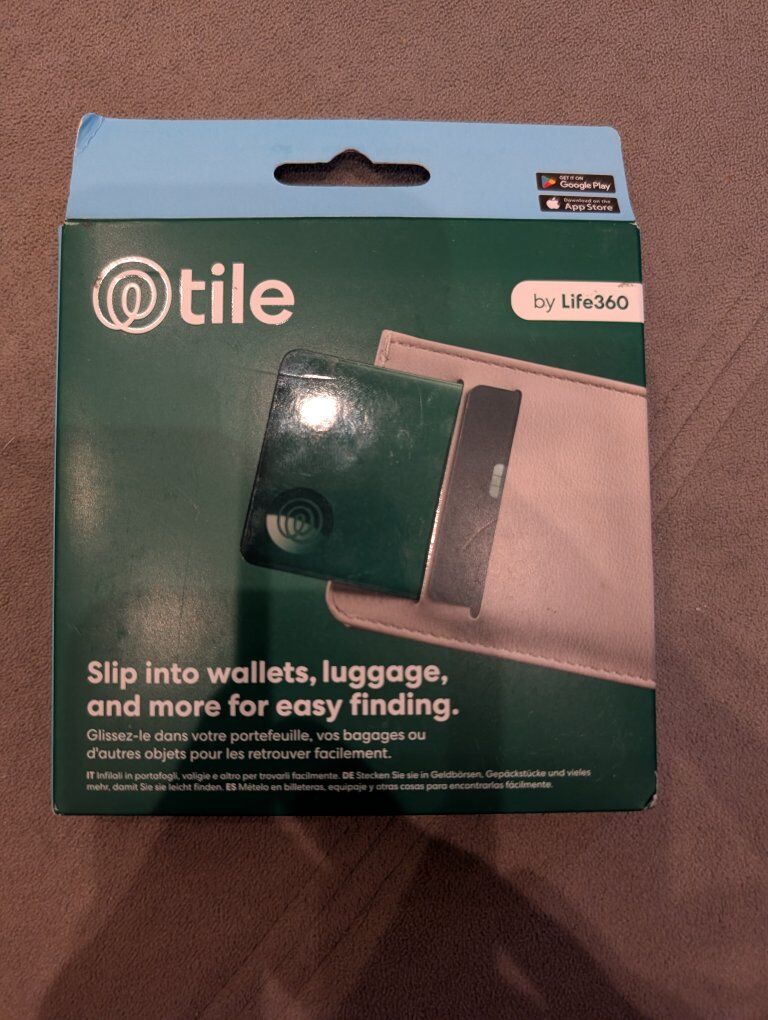 Wallet Tile by Life360 NIB for wallets, luggage