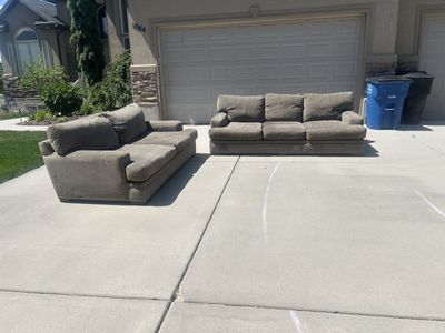 Couch and Loveseat (Can Deliver)