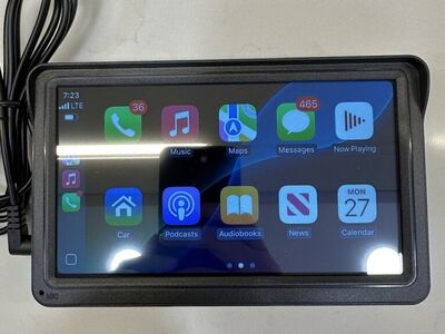 Wireless CarPlay Android Auto Bluetooth 7” Screen
