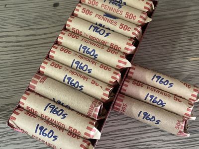 23 rolls of 1960 Lincoln Pennys