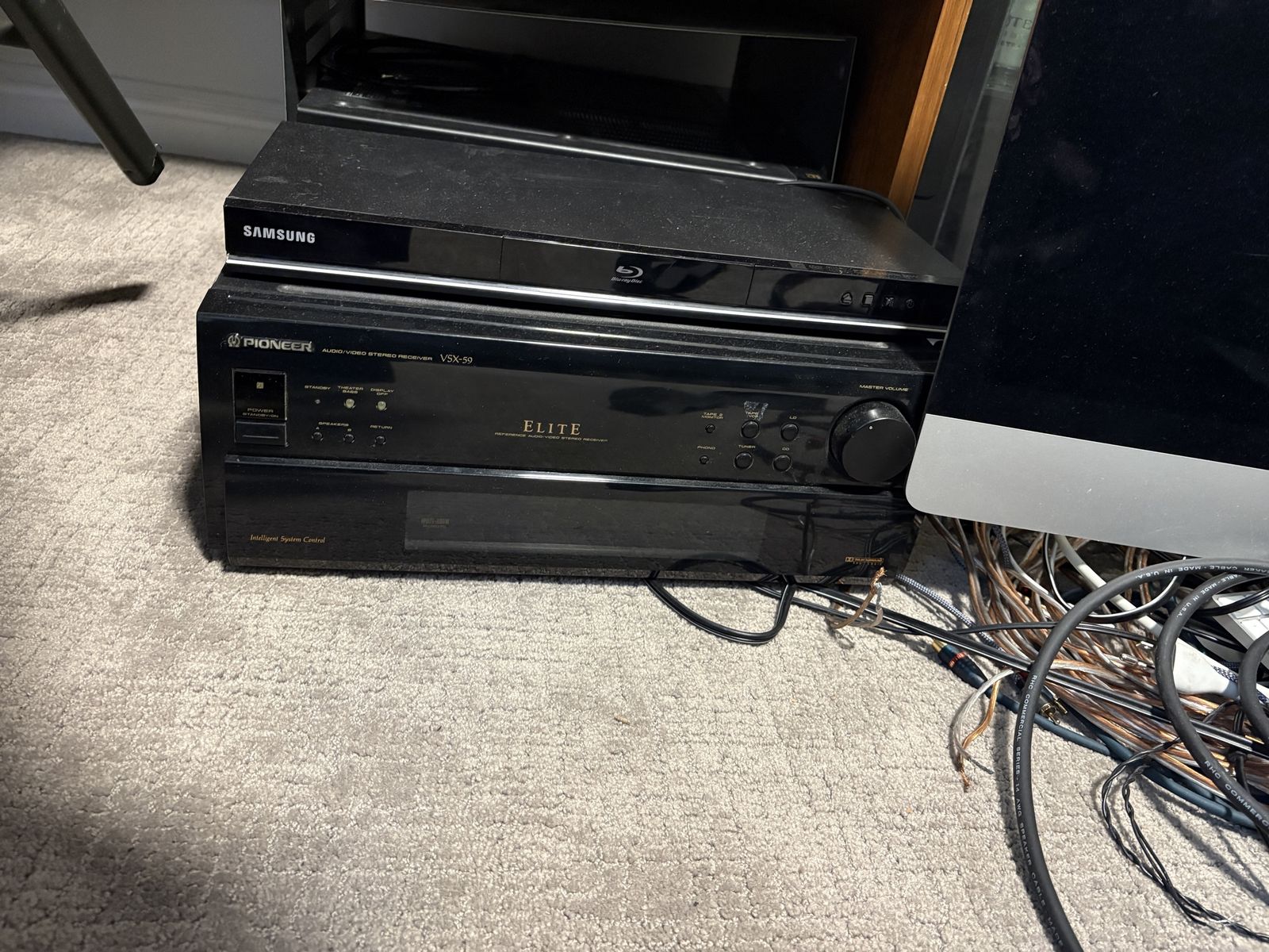 Pioneer VSX-59 receiver + dvd player
