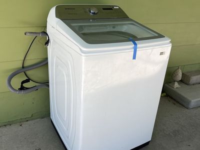 Samsung WA50R5200AW Top Load Washer with Active WaterJet - White