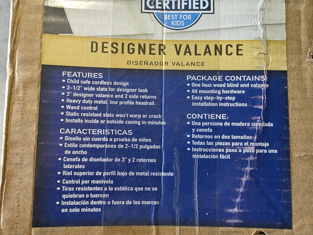 Faux Wood Blinds NEW