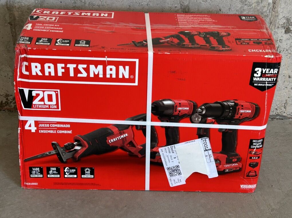 NEW IN BOX CRAFTSMAN DRILL SET
