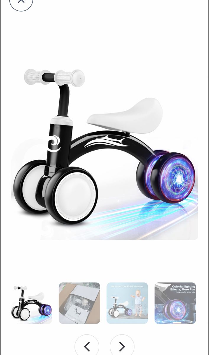 Balancing bike for toddlers