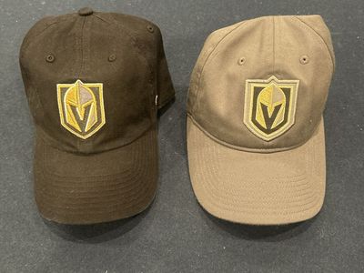 Adidas & '47 Vegas Golden Knights NHL Adjustable Baseball Caps (2) - Black & Gray