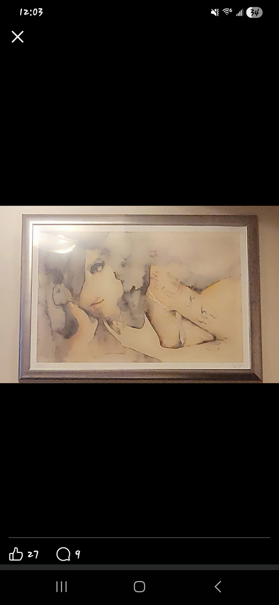 Amy winehouse painting