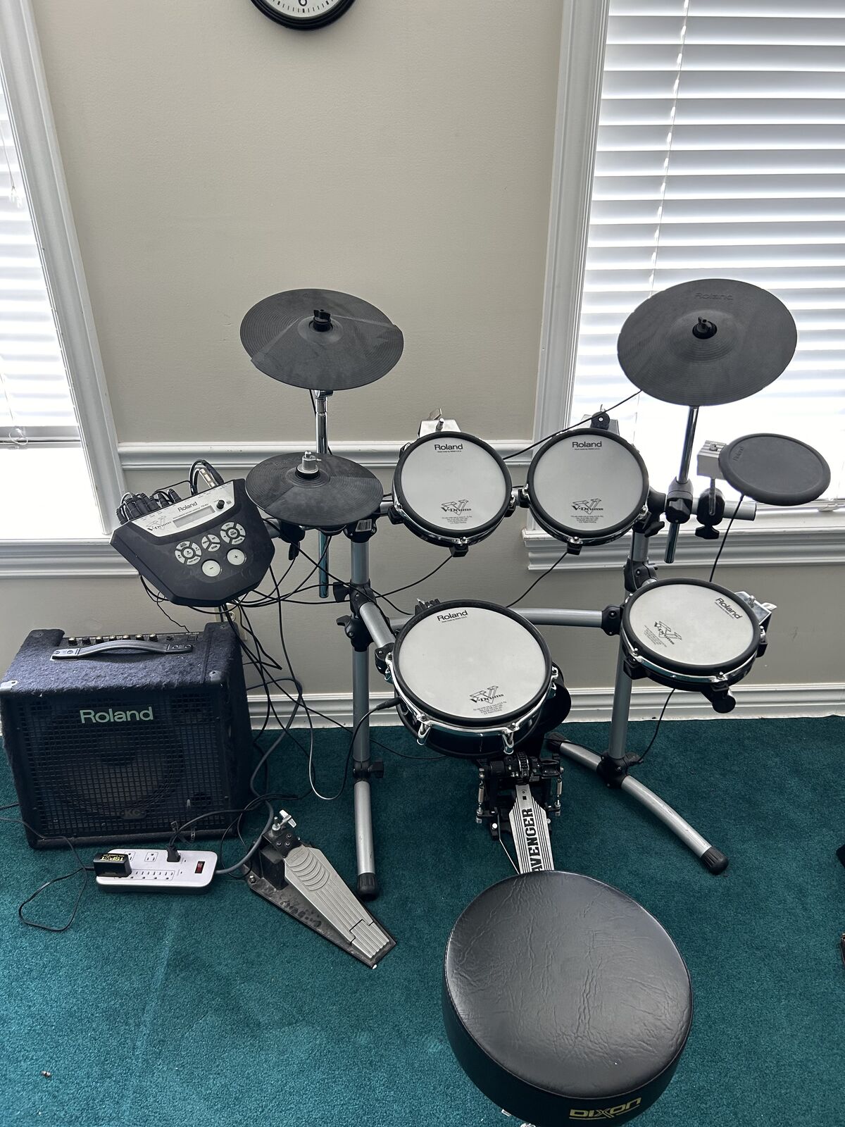 Roland V-Drums - Mesh heads, Roland amp