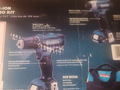 Makita drill combo 12v