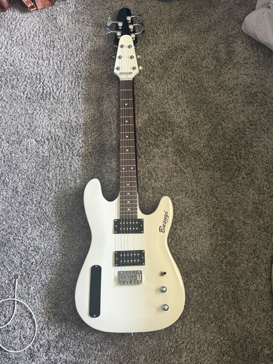 6-String Electric Guitar & 5-String Bass Double Neck