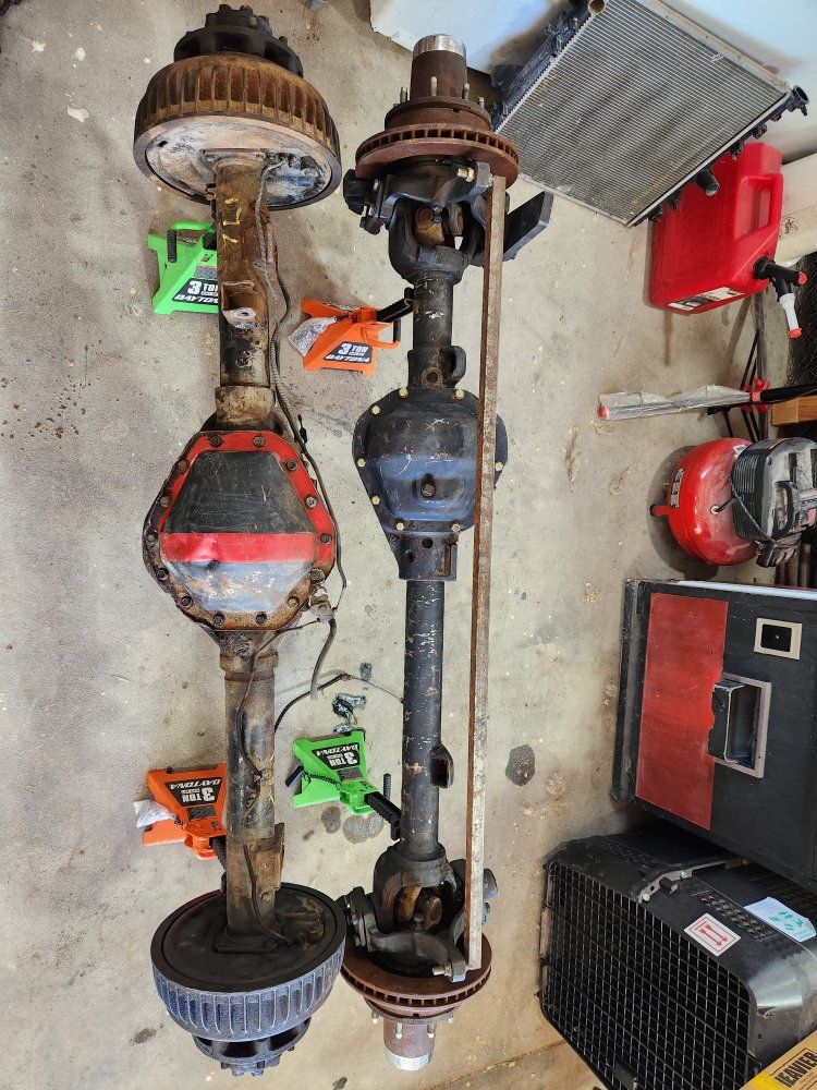 dana 60 and 14 bolt 1 ton axles