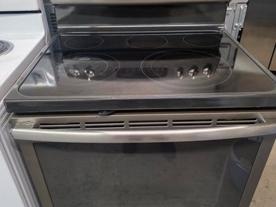 slate color ge electric stove