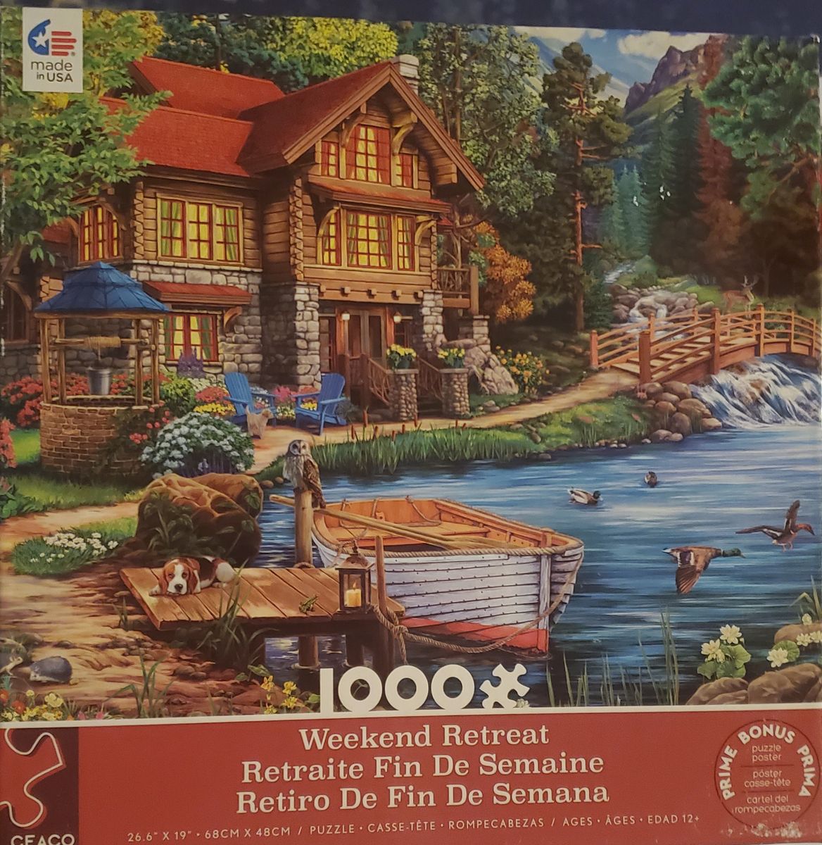 1000 pc puzzle, complete