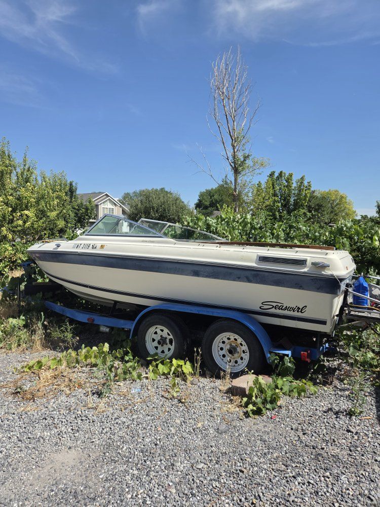 Used Seawirl Boat with trailer