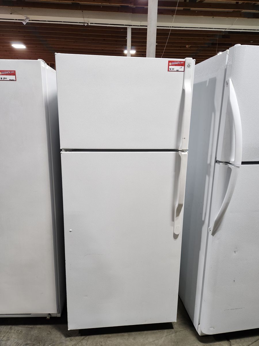 LOW PRICE GUARANTEED! GE TOP AND BOTTOM FRIDGE